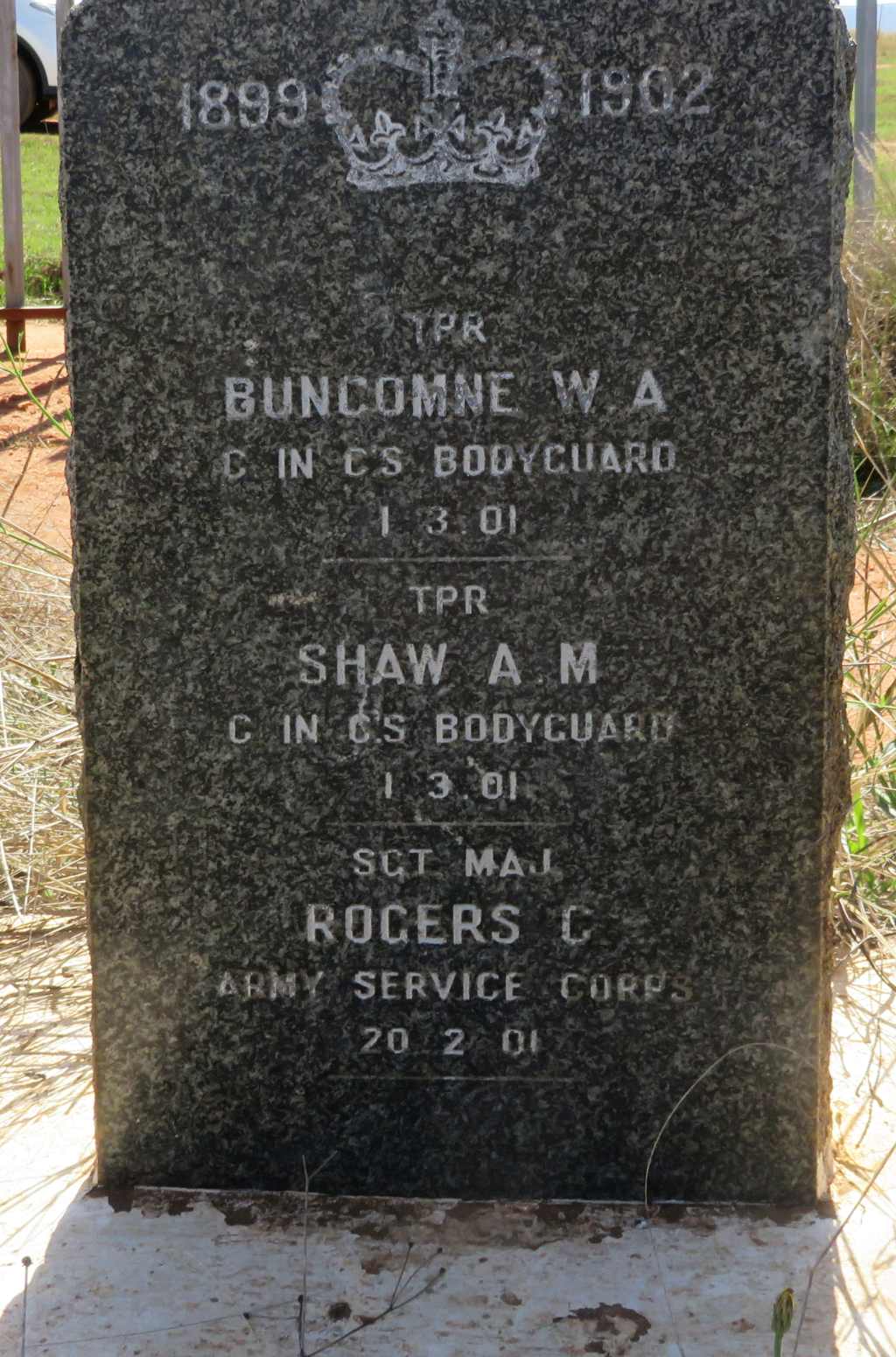Braunschweig 2nd boer war graves